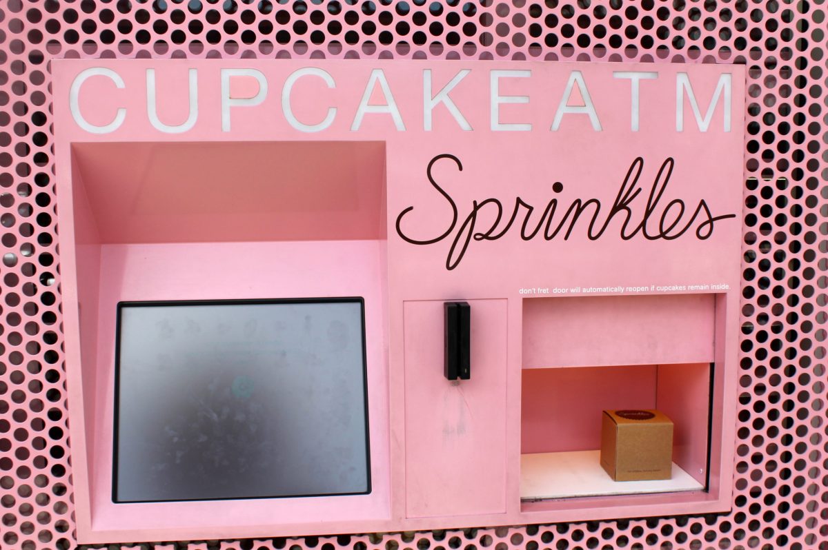 Illustrative example of sprinkles cupcakes vending machine