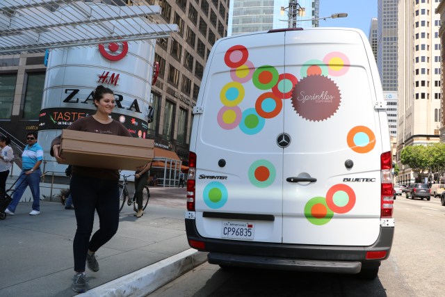 Illustrative example of sprinkles vending machine
