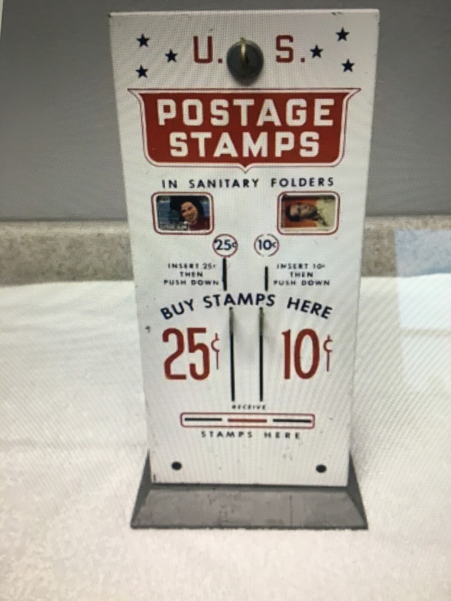 Illustrative example of stamp vending machine near me