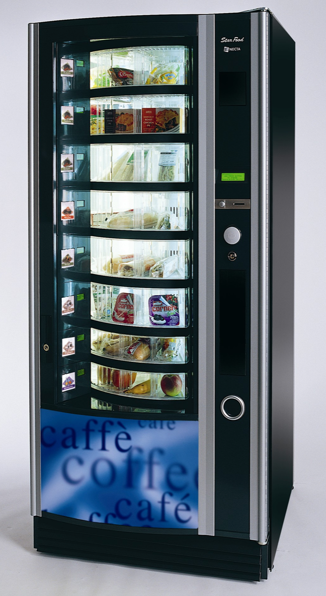 Illustrative example of star vending machine