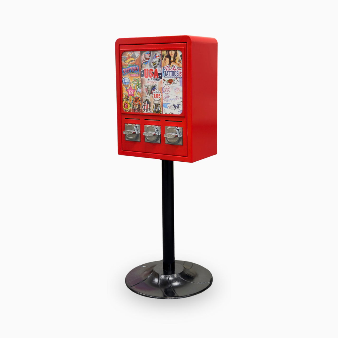 Illustrative example of sticker vending machine