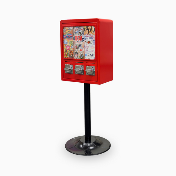 Illustrative example of sticker vending machines for sale