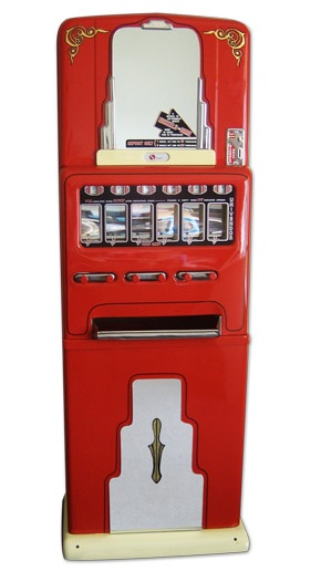 Illustrative example of stoner candy vending machine