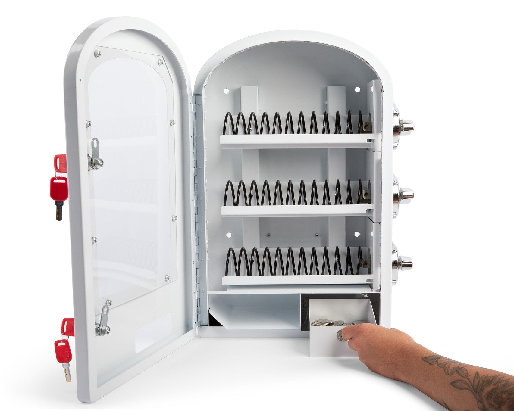 Illustrative example of table top vending machine