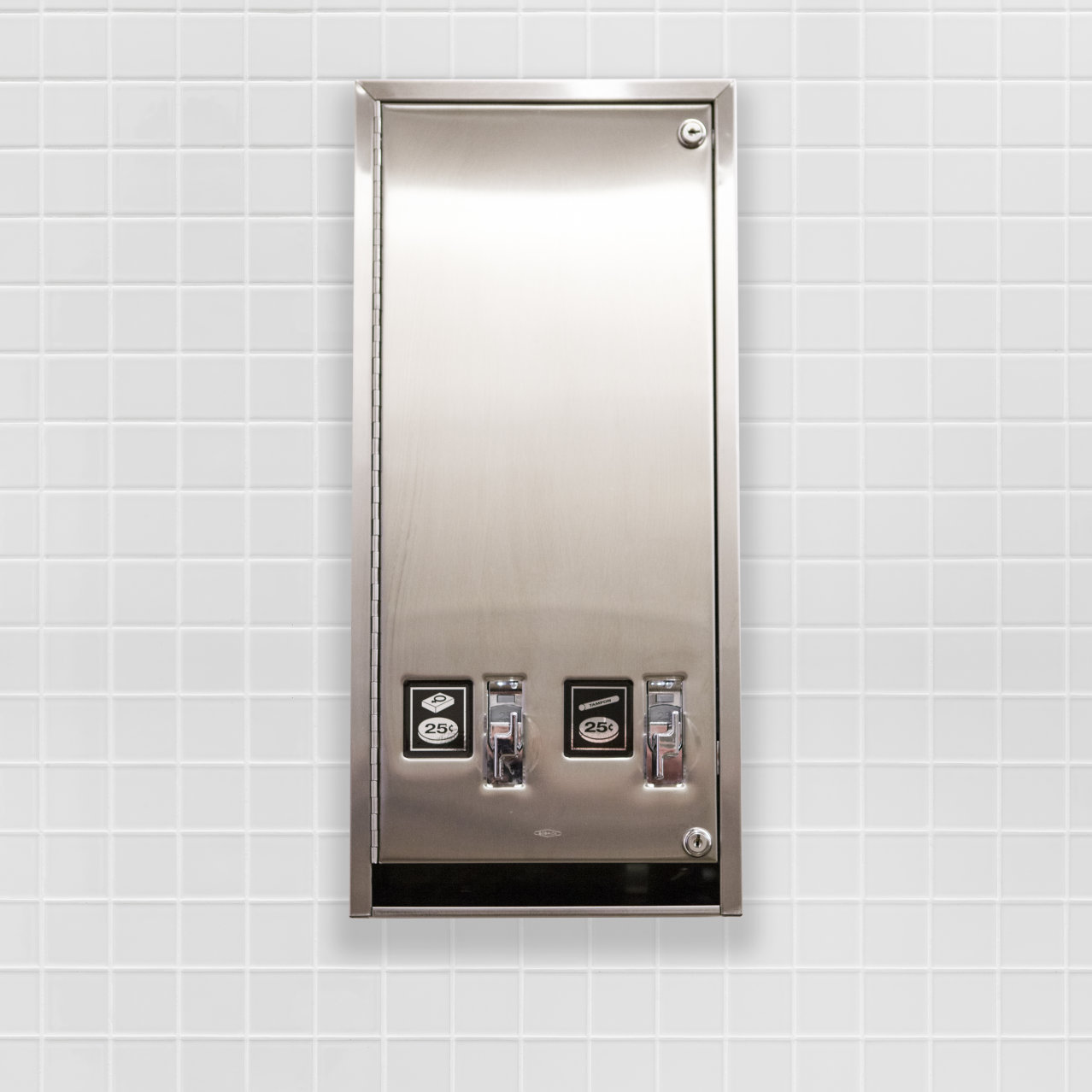 Illustrative example of tampon vending machine