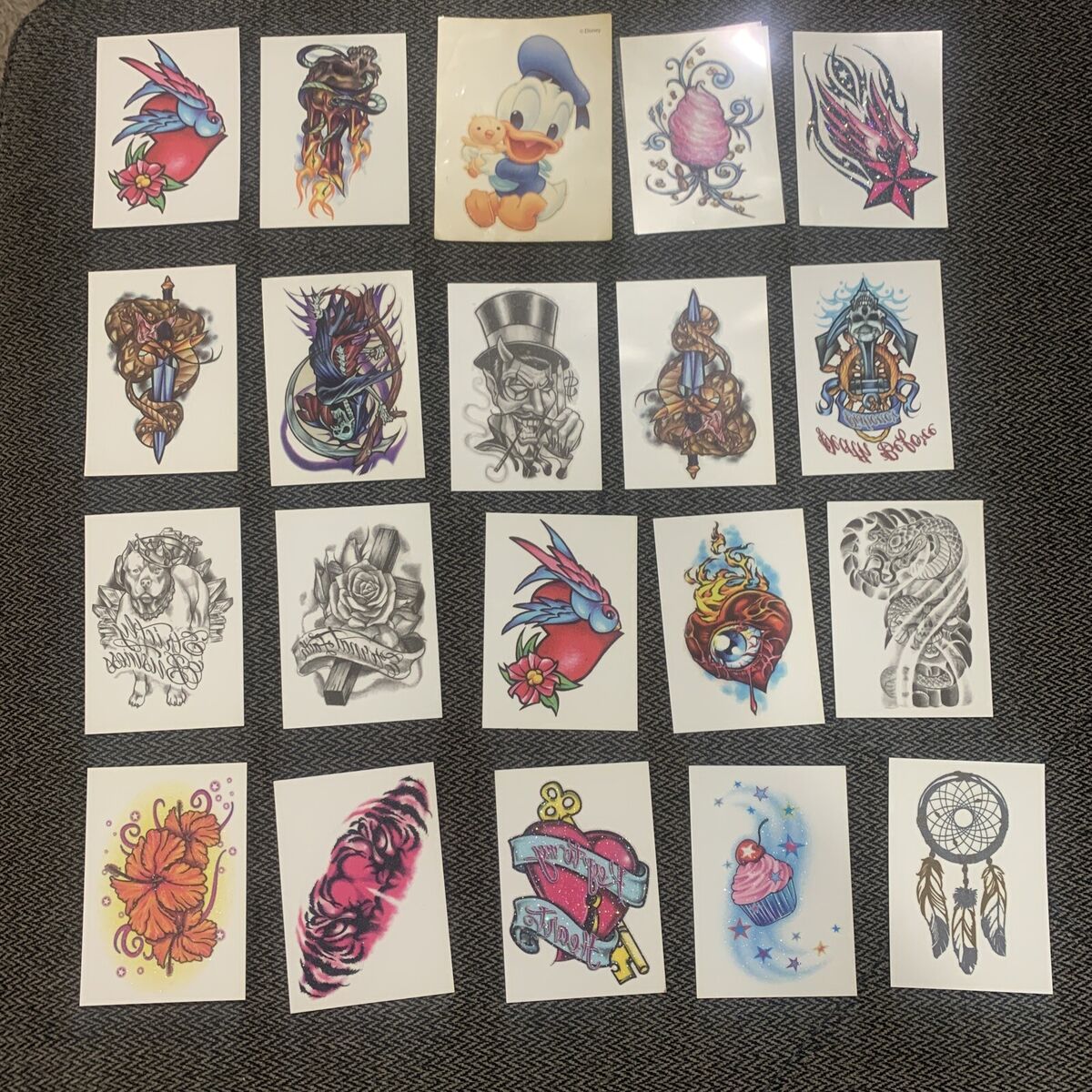 Illustrative example of tattoos for vending machines