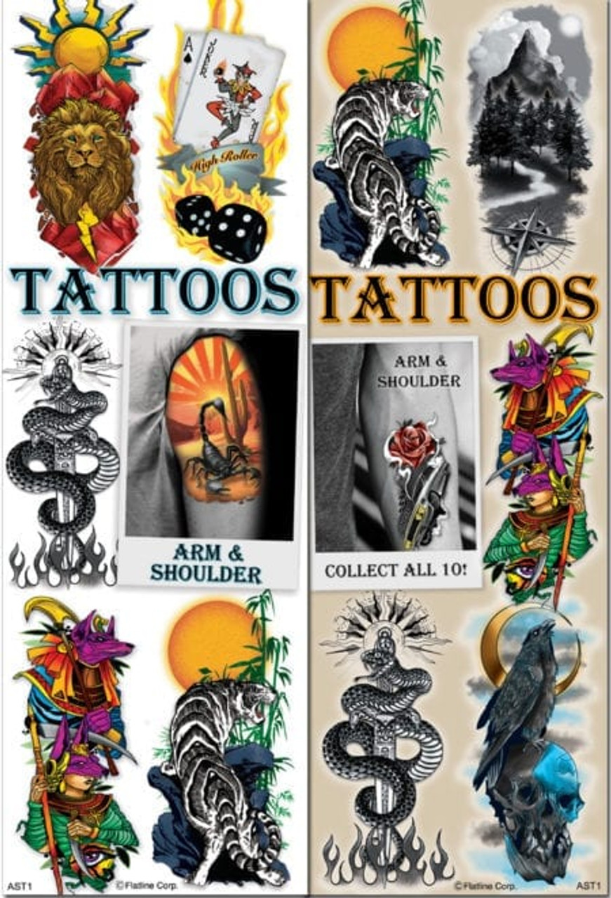 Illustrative example of tattoos for vending machines