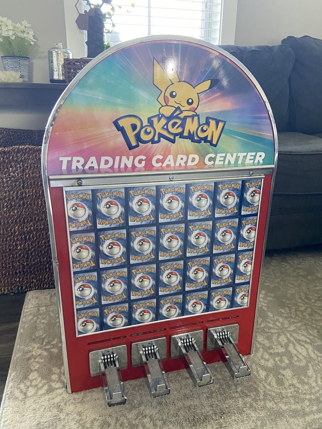 Illustrative example of tcg vending machines