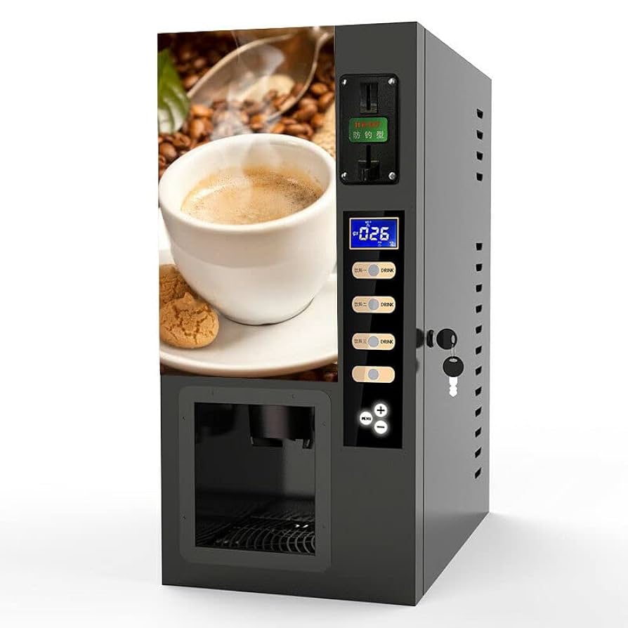 Illustrative example of tea vending machine