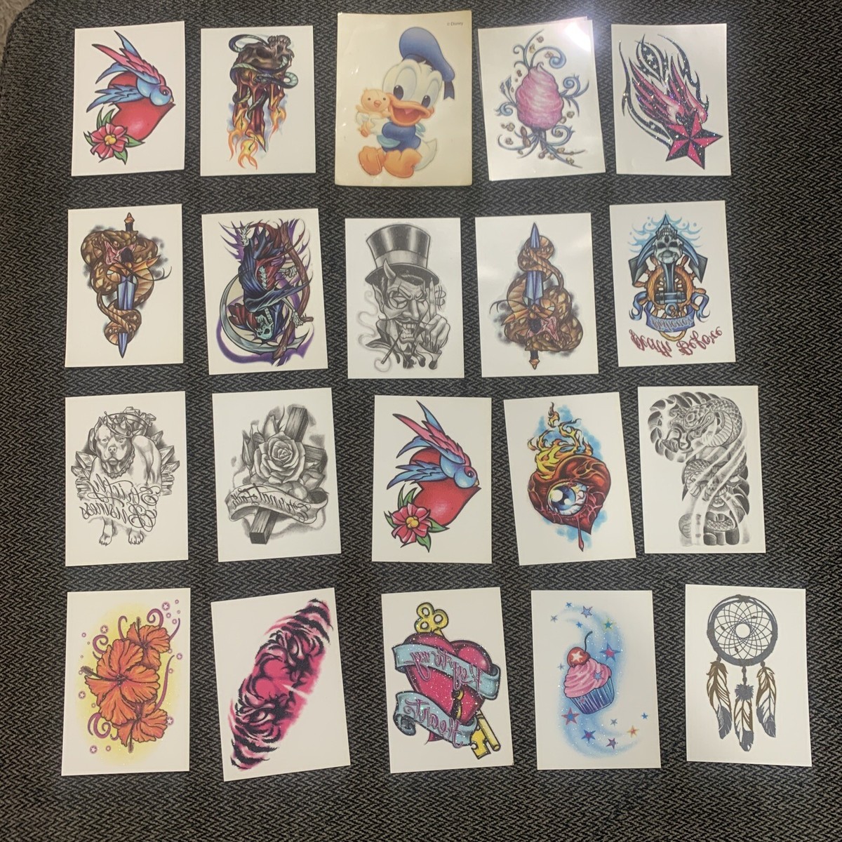 Illustrative example of temporary tattoo vending machine