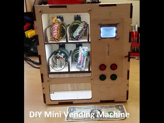 Illustrative example of tiny vending machine