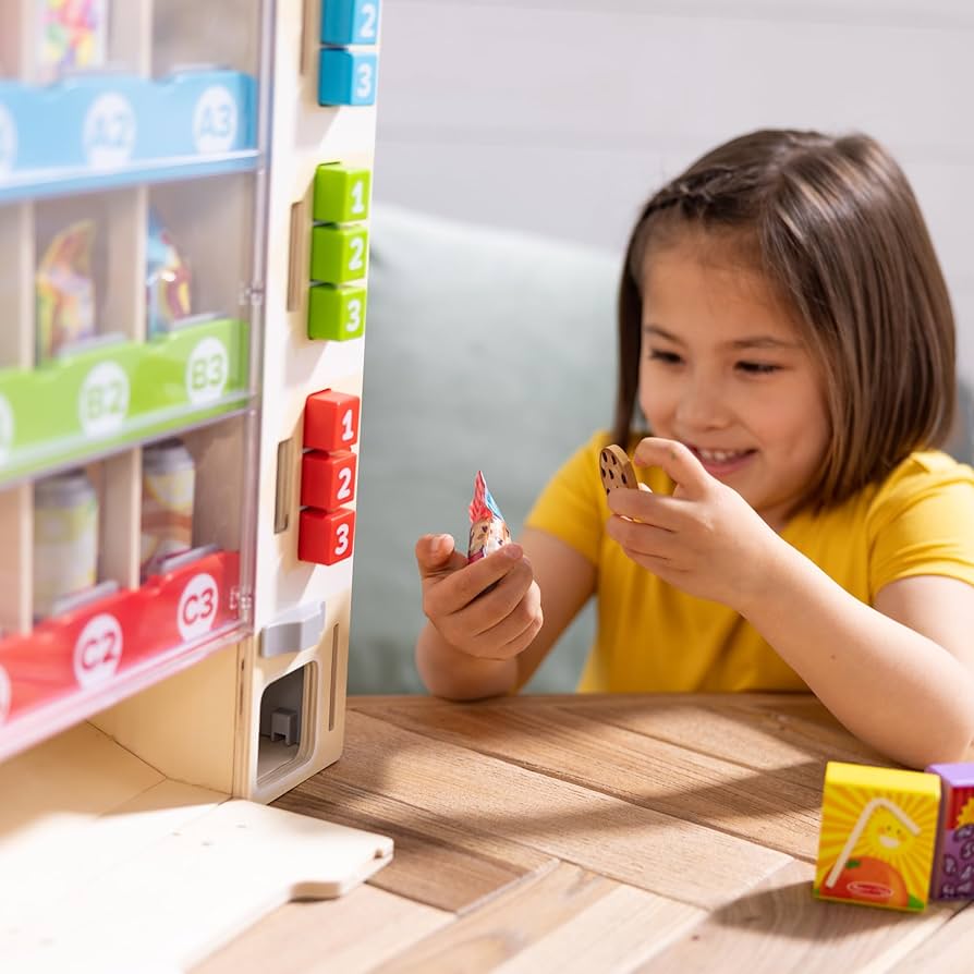 Illustrative example of toddler vending machine