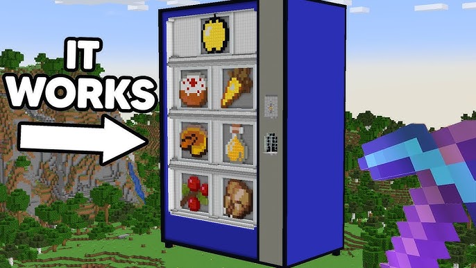 Illustrative example of toms vending machine minecraft