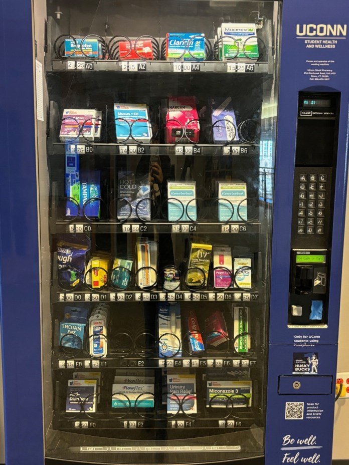 Illustrative example of uconn plan b vending machines