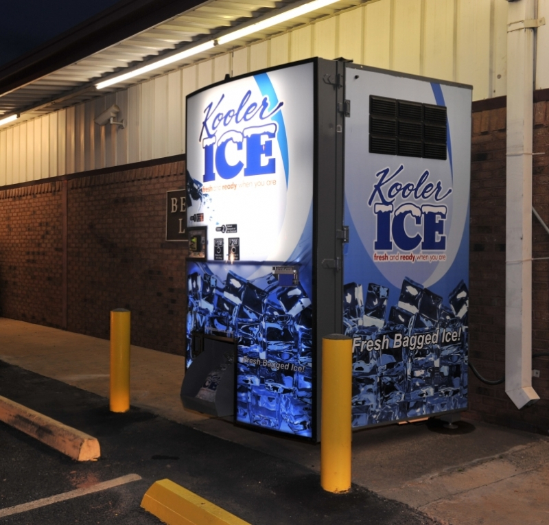 Illustrative example of used ice vending machines for sale