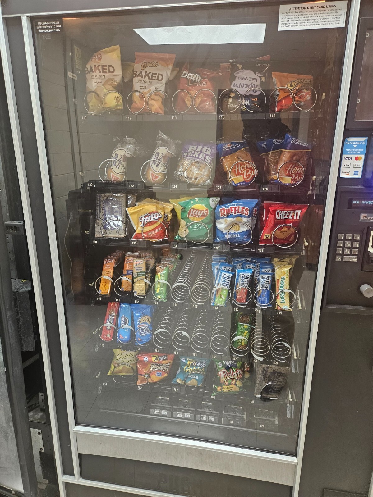Illustrative example of used snack vending machine for sale