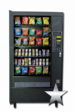 Illustrative example of used snack vending machine
