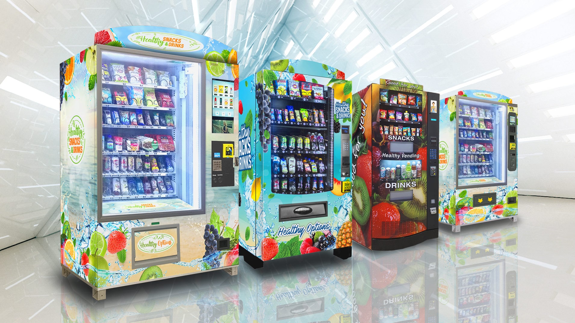 Illustrative example of used vending machines near me