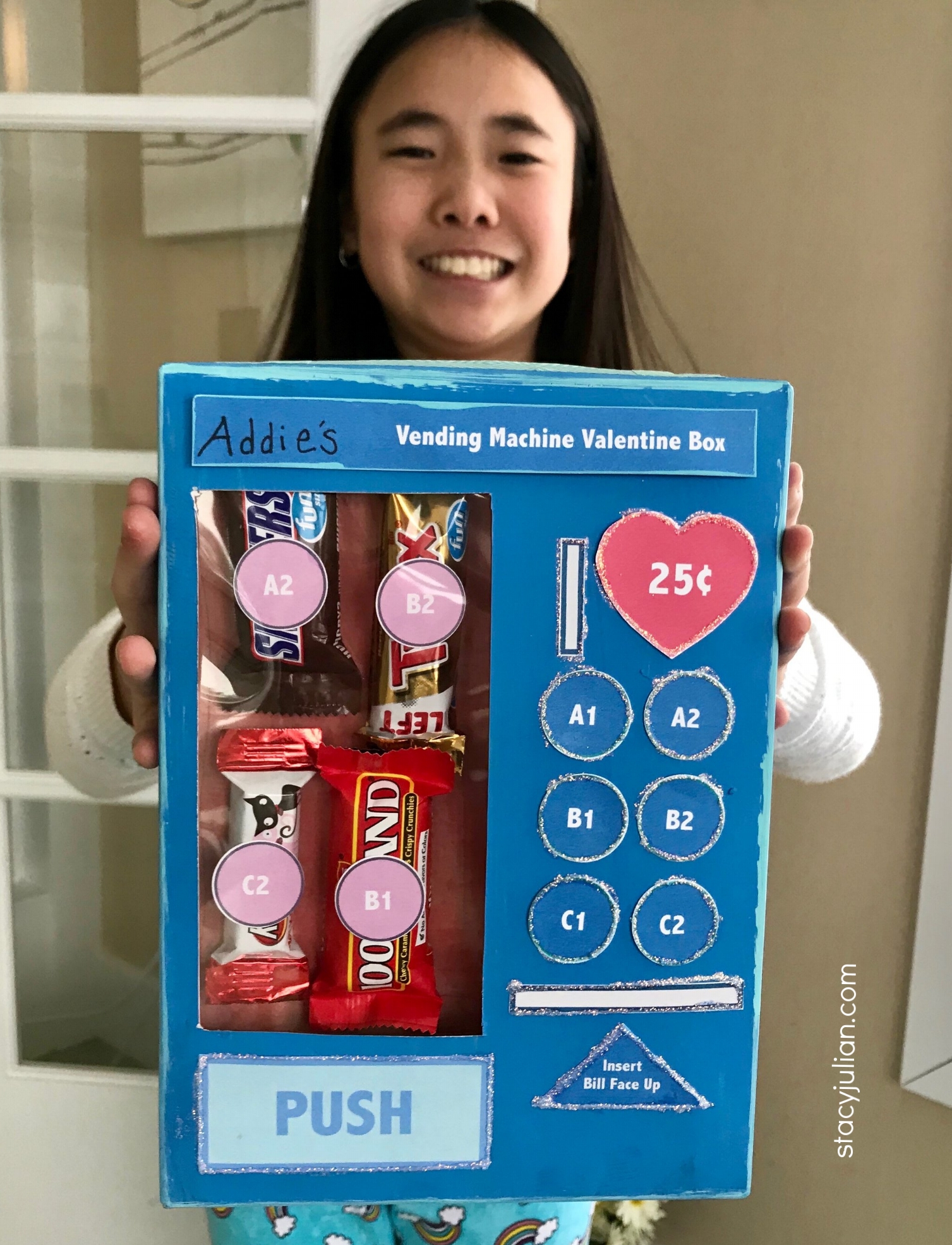 Illustrative example of valentine vending machine