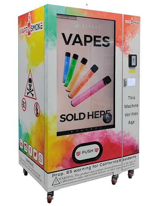 Illustrative example of vape vending machines for sale