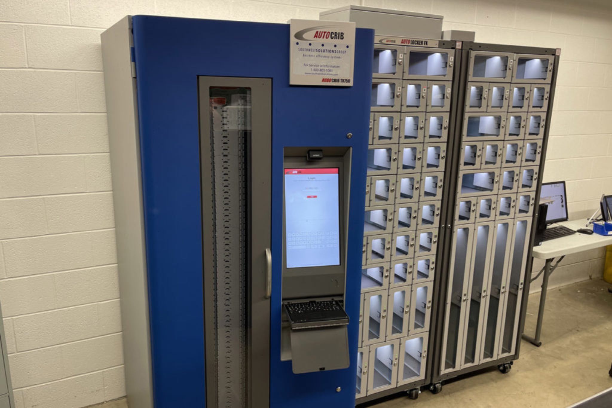 Illustrative example of vending machine automation