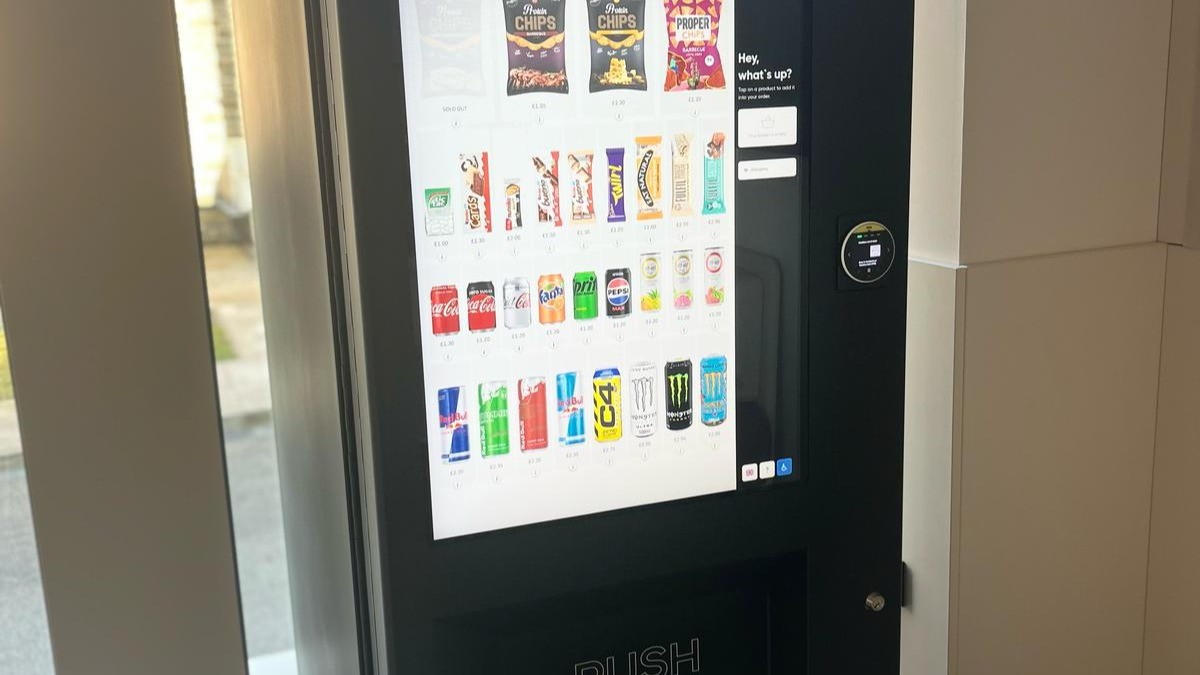 Illustrative example of vending machine business financing