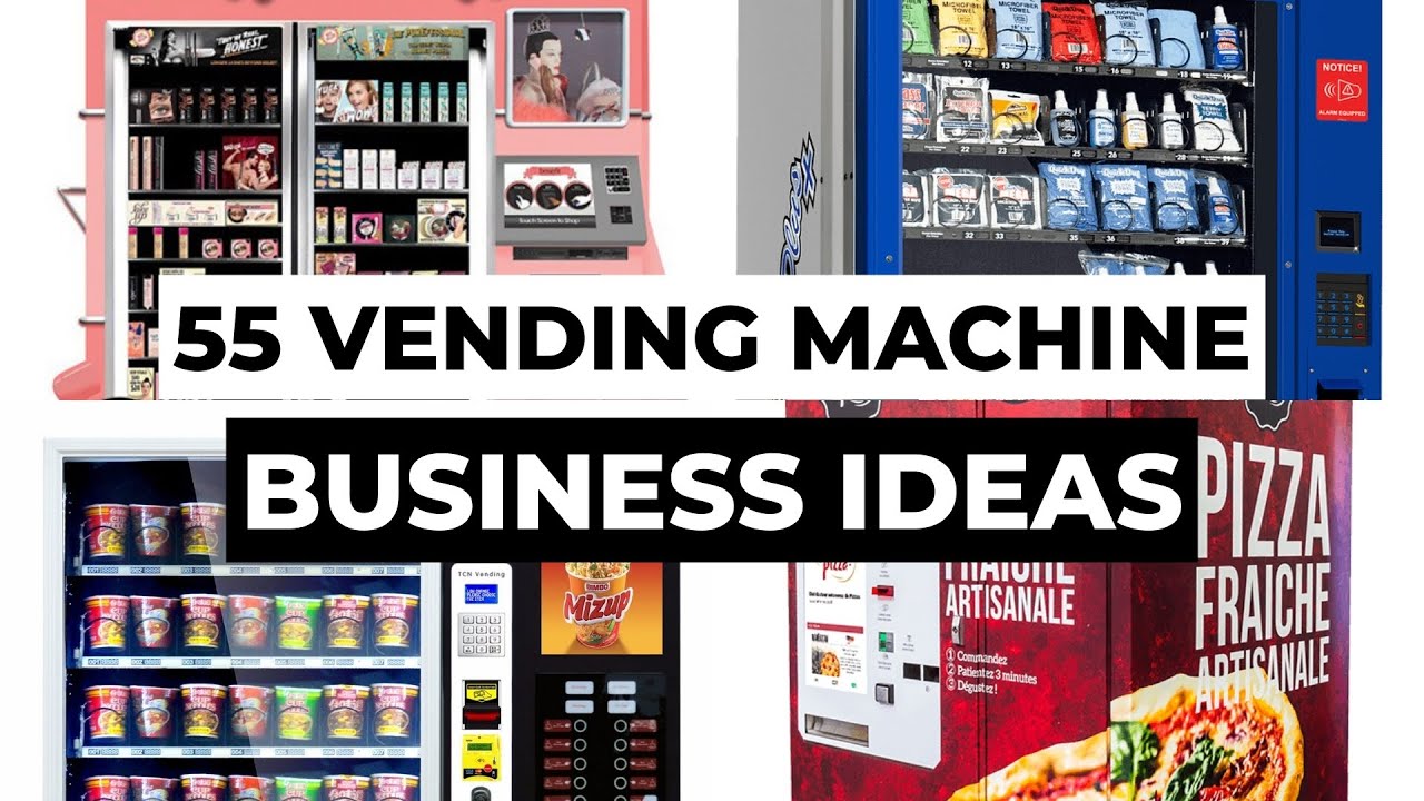 Illustrative example of vending machine business ideas