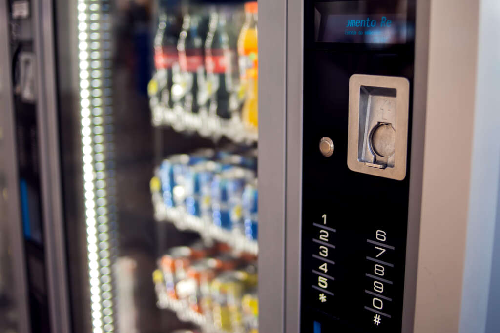 Illustrative example of vending machine business names
