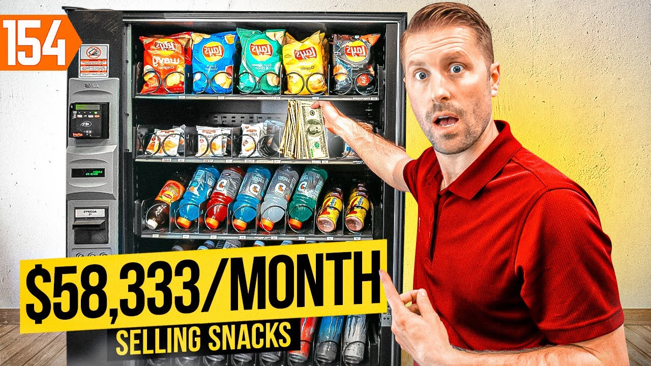 Illustrative example of vending machine business opportunities