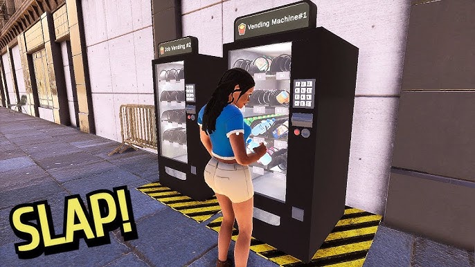 Illustrative example of vending machine business simulator