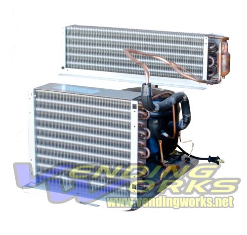 Illustrative example of vending machine compressor