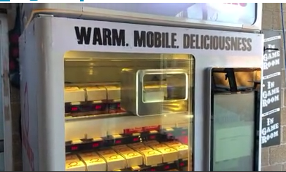 Illustrative example of vending machine cookies