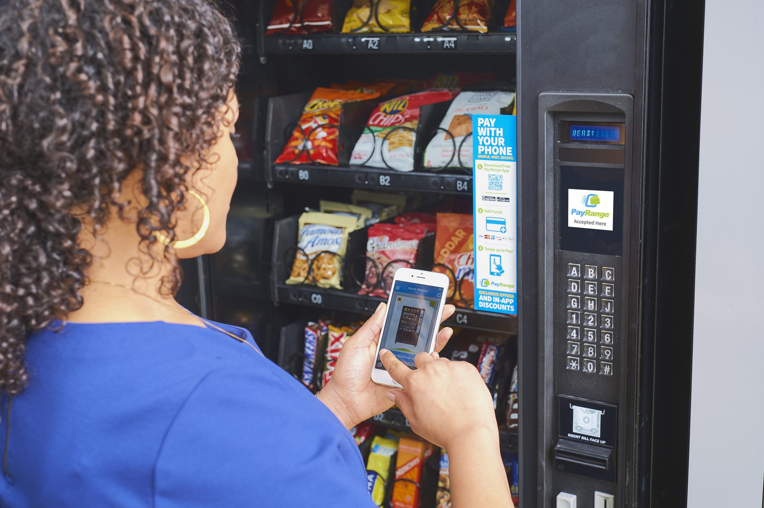 Illustrative example of vending machine employment