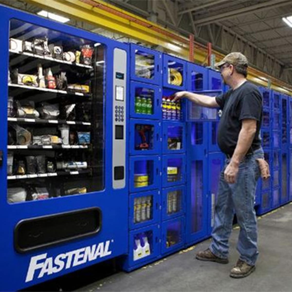 Illustrative example of vending machine engineering