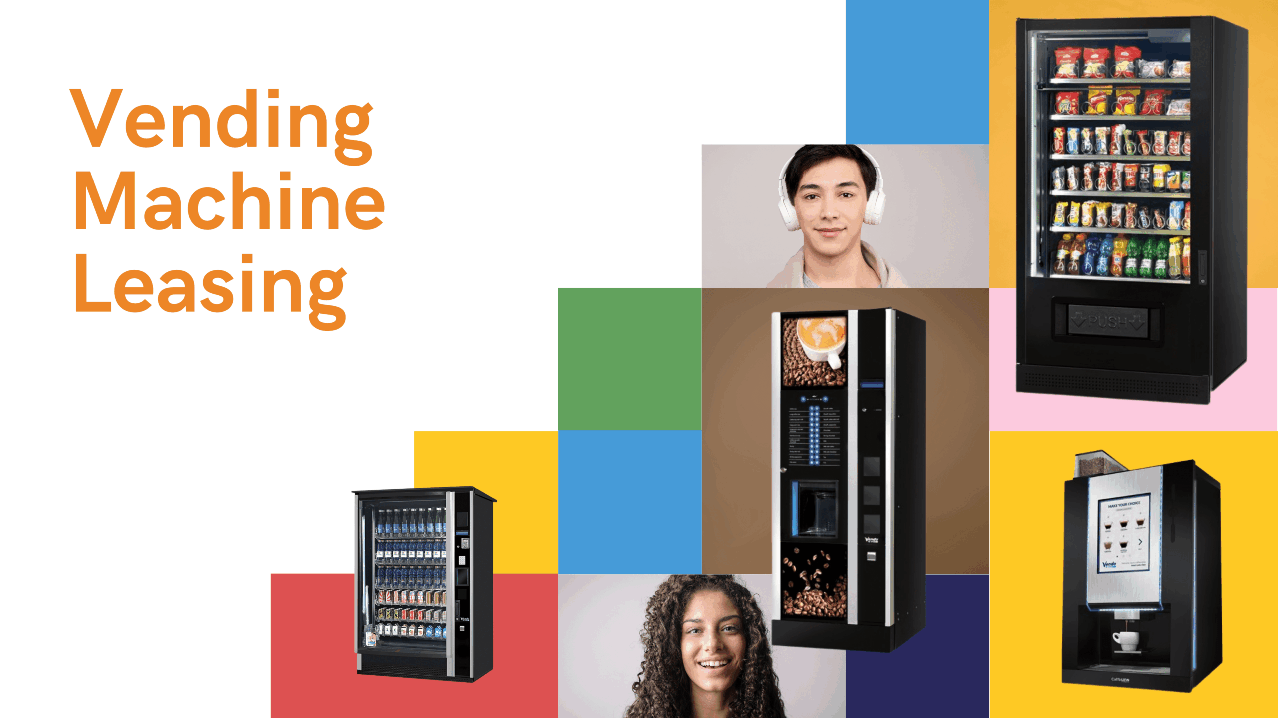 Illustrative example of vending machine for lease