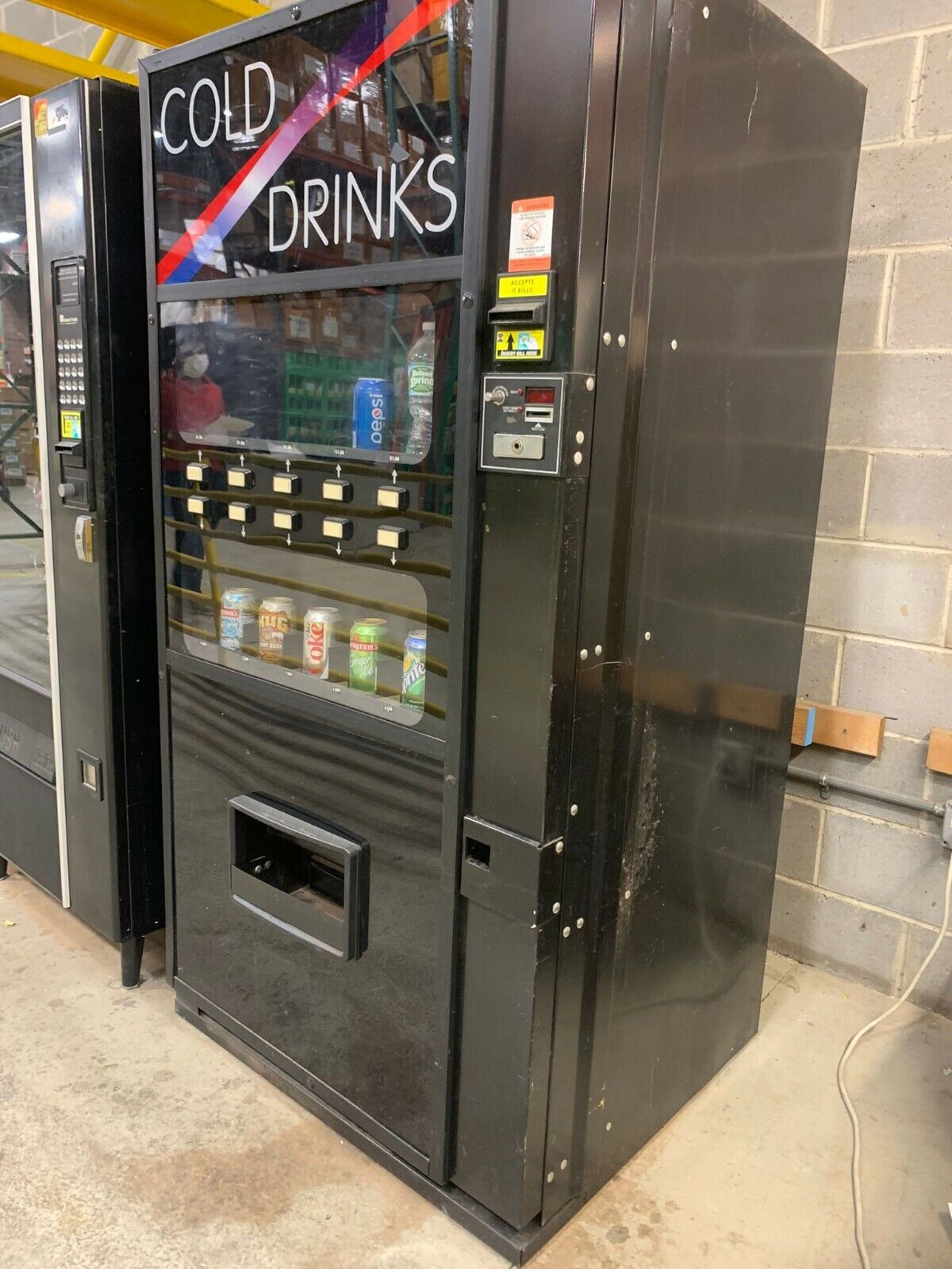 Illustrative example of vending machine for sale