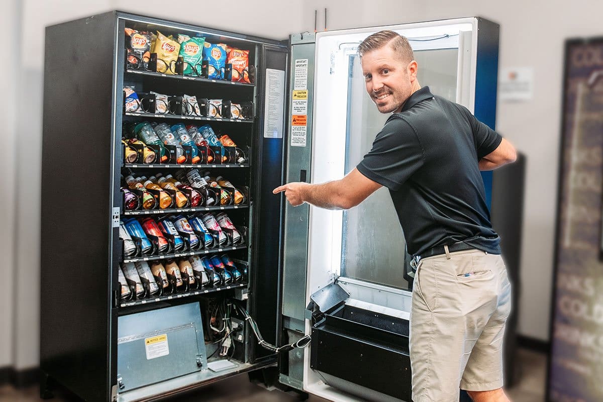 Illustrative example of vending machine franchise opportunities