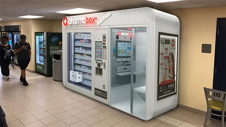 Illustrative example of vending machine franchises
