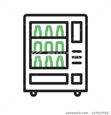 Illustrative example of vending machine icon