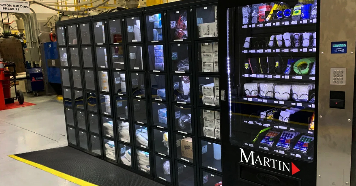 Illustrative example of vending machine images