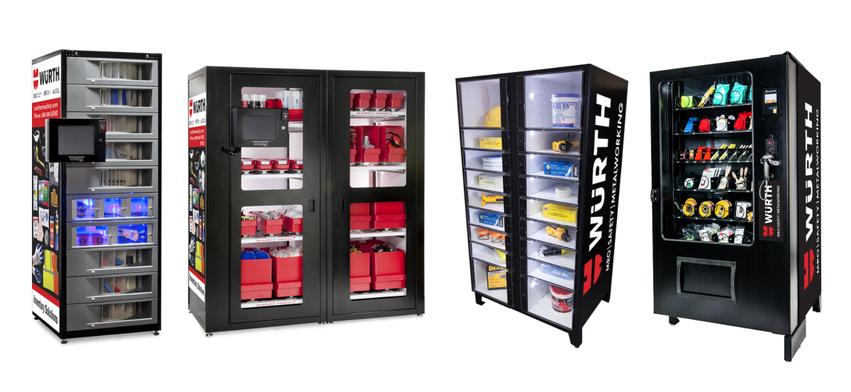 Illustrative example of vending machine images