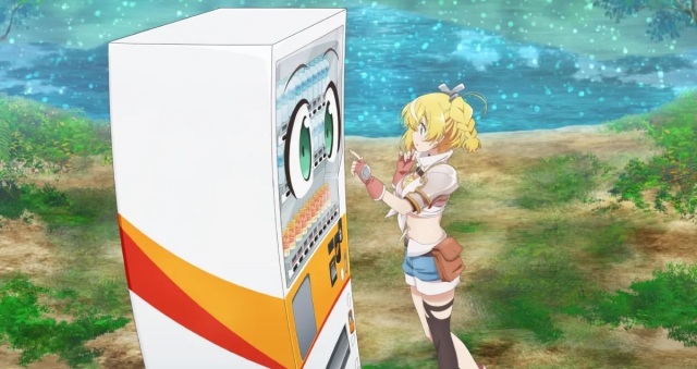 Illustrative example of vending machine isekai