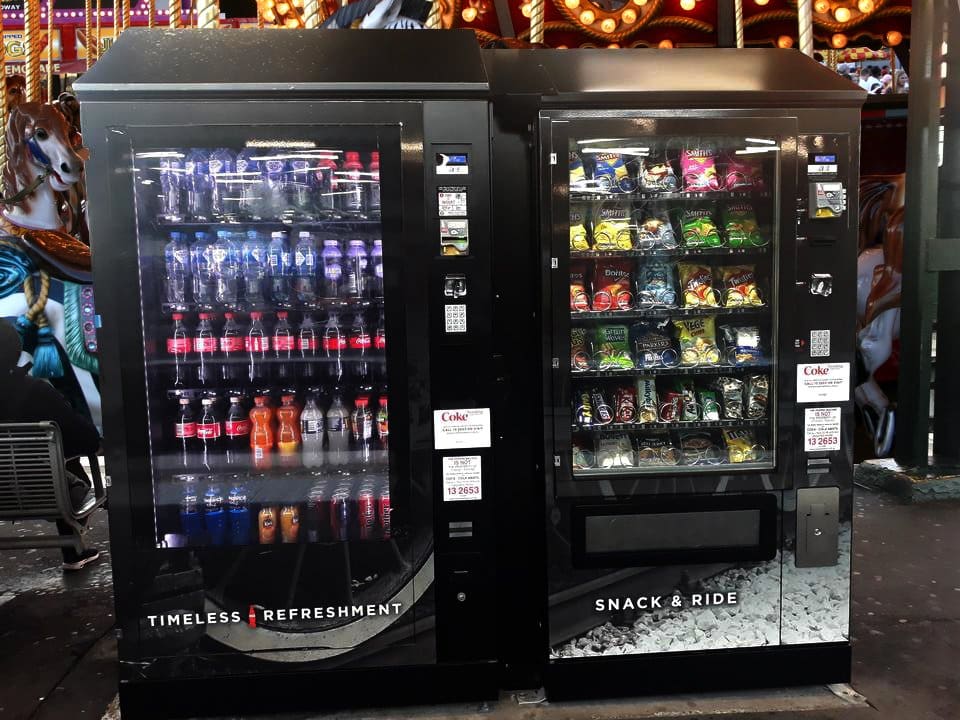 Illustrative example of vending machine location finder