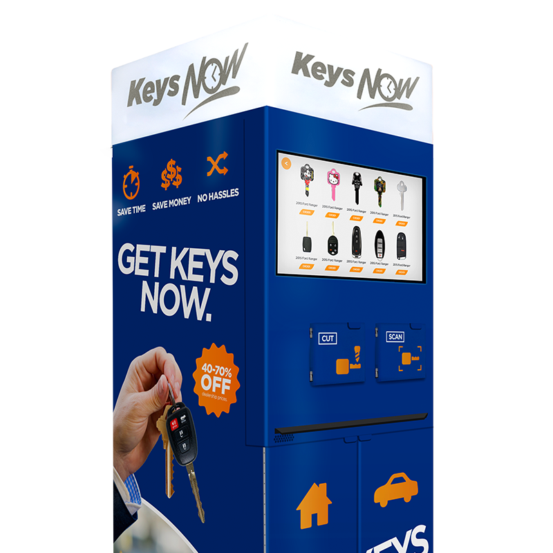 Illustrative example of vending machine locksmith