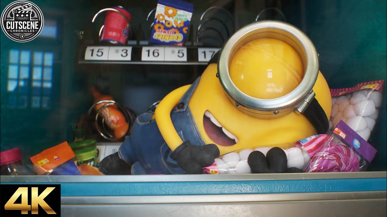 Illustrative example of vending machine minion