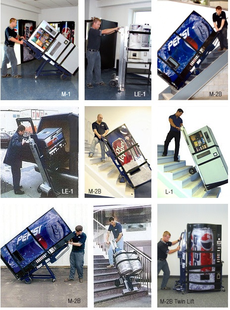 Illustrative example of vending machine movers