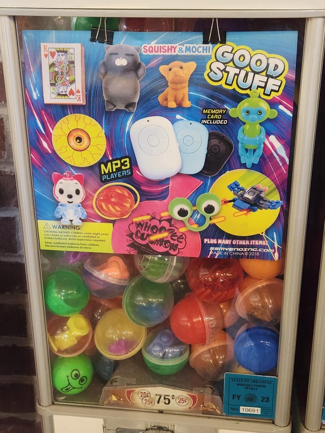 Illustrative example of vending machine mp3