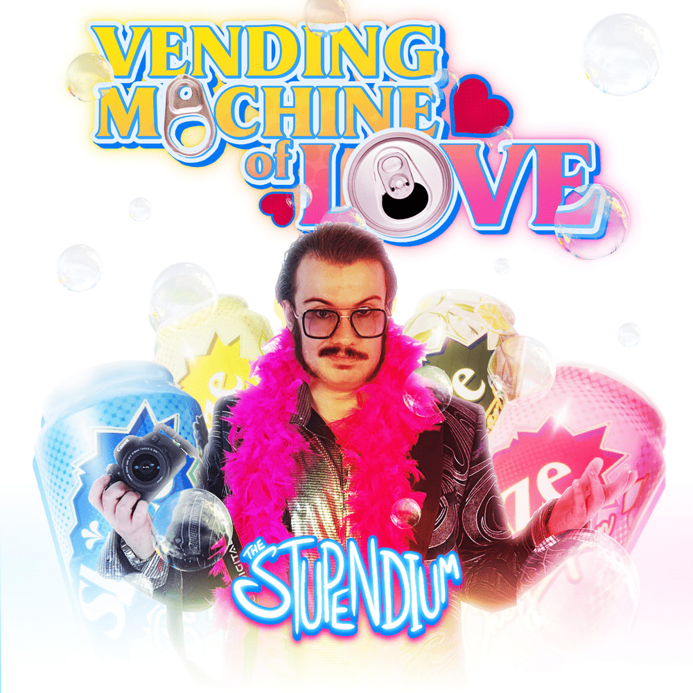 Illustrative example of vending machine of love lyrics