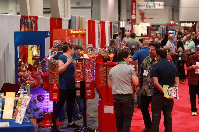 Illustrative example of vending machine operator conference