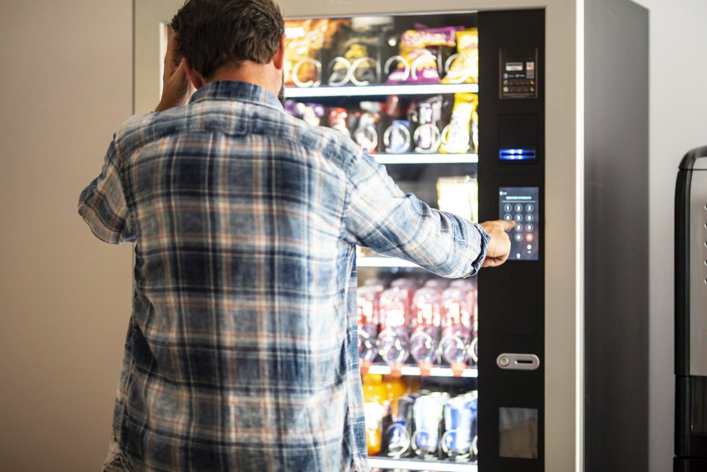 Illustrative example of vending machine operator